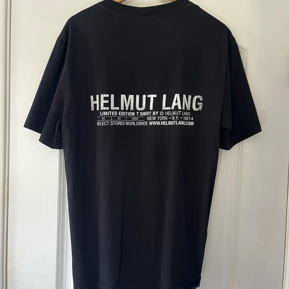 Helmut Lang Reverse New York Seatbelt T-Shirt by Peter Do Size M - Picture 2 of 2